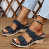 Emily | Leicht Gepolstert Schuhe – Marineblau