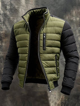 Calvyris – Stilvolle Freizeitjacke – Armeegrün