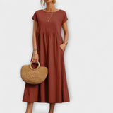 Magnolia Dress – Braun