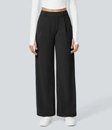 Valena | Bequeme, figurschmeichelnde Hose – Schwarz