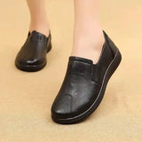 Rosalee - Orthopädische Schuhe aus echtem Leder – Schwarz