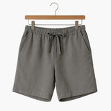 Herren Sommer Shorts mit Kordelzug und Seitentaschen – Grau