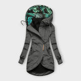 Noriel – Elegante Jacke mit Kapuze – Grau