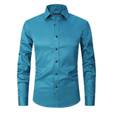 Herren Hemd | Slim Fit mit klarer Knopfleiste – Hellgrün