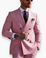 Herren Hochzeitsgast Anzug Slim Fit | Elegant & Modern – Rosa
