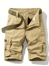 Mason™ - Klassische Cargo-Shorts für Herren – Khaki