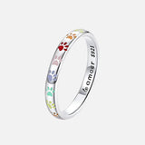Eleganter Pfoten-Ring aus 925er Sterlingsilber von SENA – Silber