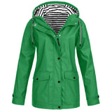 Merlia - Wasserdichte Jacke für Damen – Grün