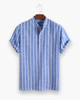 Herren Klassisches Shirt | Zeitloses Design – Blau