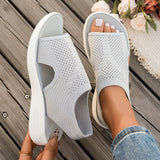 Ishae - Gepolsterte Sandale – Grau