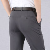 50% Rabatt - MasonPro - High Stretch Herren-Klassik-Hose - Begrenztes Angebot – Grau