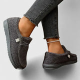 Nia™ - Bequeme Loafer – Grau
