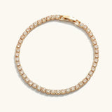 Lillian Tennis-Armband – Gelbgold