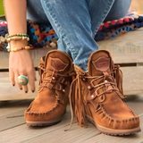 Dolores - Orthopädisch geformte Wildlederstiefel – Braun (Fast Ausverkauft!)