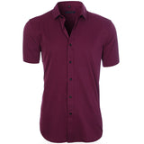 Gerlon | Herren Arbeits Polo Hemd | Kurzarm – Rosarot