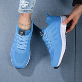 Damen-Sneaker mit Leichtbauweise | sportliche Ausrichtung – Himmelblau