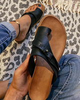 Modische Unterstützend Sandalen – Veganes Leder & Fußkomfort – Schwarz