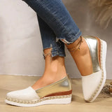 Louella – Elegante Orthopädische Mokassins – Weiß