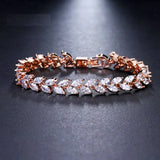 Nemorina Foliora Armband | Gold – Rose Gold