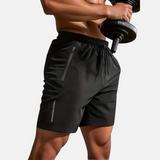 Schnell trocknende Active Shorts – Schwarz
