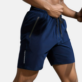 Schnell trocknende Active Shorts – Marineblau