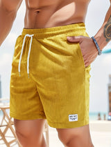 Carl Kordhose mit Kordelzug – Gelb
