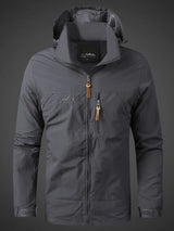 Herren Jacke | wasser- und winddichte Ausführung – Grau