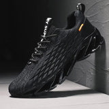 Elias | Aktive Dragonskin-Sneakers – Schwarz