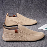 Samual - Eleganter Atmungsaktiver Laofer – Khaki