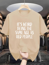 Weird – Stilvoll T-Hemd – Aprikose