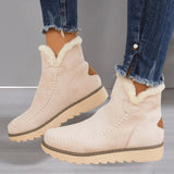 Mendy | Warme und wasserdichte Schneestiefel – Beige