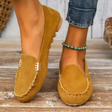 Mitsuko - Lässiger Rutschfester Loafer – Braun
