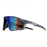 Sunny | Klare Unisex Polycarbonat Präzisionsbrille – Kosmisches Feuer