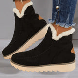 Mendy | Warme und wasserdichte Schneestiefel – Schwarz