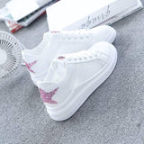 Sina – bequeme freizeitschuhe für damen – Rosa Stern