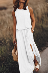 Jessica - Schickes Freizeitkleid – Weiß