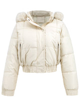 Soryn - Isolierte Steppjacke – Weiß