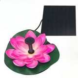 LotusFluss™ Schönes Wasserspiel – Rosa - Mit Solar (2.5W)