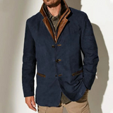 Sylvester  – Vintage Stilvoll Jacke – Blau