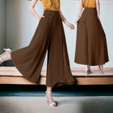 Preeti - Luftige weite Hose – Karamell