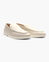Logan | Vintage Old Money Herren Cowhide Leder Loafer – Beige