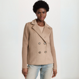 Christine | Strickblazer – Khaki