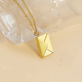 Metallumschlagkette – golden
