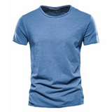 Jonatan - Klassisches T-Hemd – Blau