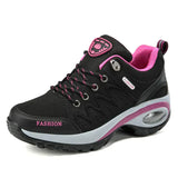 OrthoWalk-sneaker - ergonomische schuhe – Schwarz