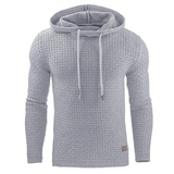 Pullover Herren Kapuze Warm | Robust Freizeit – Grau