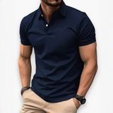 Renan - Stilvolles Sommer-Polo für Männer – Marineblau