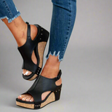 Charlotte™ - Orthopädische Sandalen – Schwarz