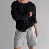 Julian - Lässiges, bequemes Sweatshirt für Herren – Schwarz