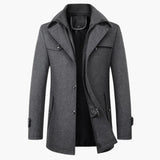 Business Winterjacke für Herren – Grau